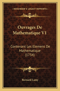 Ouvrages De Mathematique V1