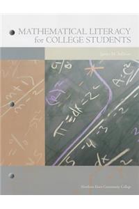 Mathematical Literacy for College Students