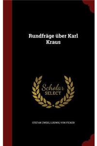 Rundfräge über Karl Kraus