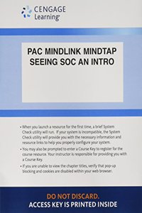 Lms Integrated for Mindtap Sociology, 1 Term (6 Months) Printed Access Card for Ferrante's Seeing Socioloogy: An Introduction, 3rd