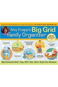 2014 Amy Knapp's Big Grid Family Wall Calendar