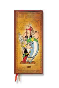 Asterix & Obelix (The Adventures of Asterix) Mini 12-month Verso Hardback Dayplanner 2025 (Elastic Band Closure)