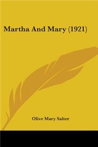 Martha And Mary (1921)