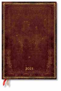 Sierra (Old Leather Collection) Ultra Day-at-a-Time Planner 2023