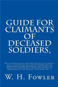Guide for Claimants of Deceased Soldiers,
