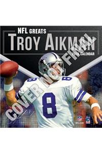 NFL Greats Troy Aikman 2019 12x12 Greats Wall Calendar