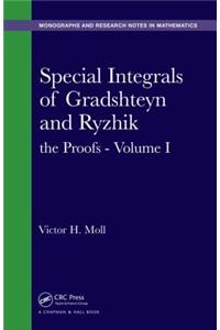 Special Integrals of Gradshteyn and Ryzhik