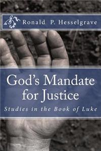 God's Mandate for Justice