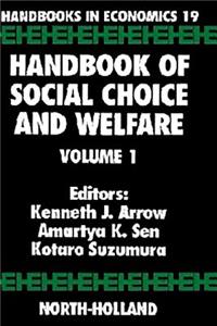 Handbook of Social Choice and Welfare