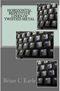 Horizontal Repetitive Lines Of Twisted Metal