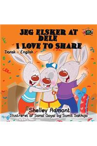 Jeg elsker at dele- I Love to Share
