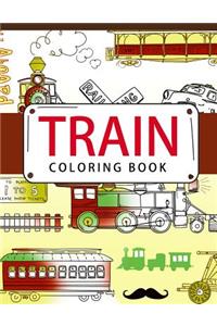 Train Coloring Book