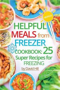 Helpful meals from Freezer. Cookbook