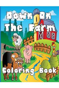 Down On The Farm Coloring Book