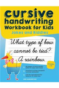 Cursive Handwriting Workbook for Kids