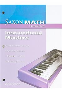 Saxon Math Intermediate 4: Instructional Masters