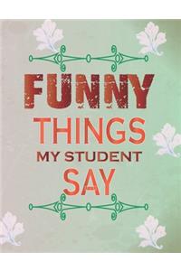 Funny things