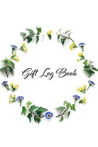 Gift Log Book