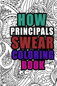 How Principals Swear Coloring Book