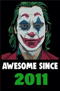 Joker Comic Notebook 2011 Joker Notebook University Graduation gift