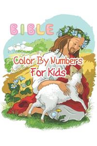 Bible Color By Numbers For Kids