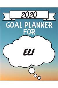 2020 Goal Planner For Eli