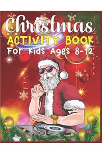 Christmas Activity Book For Kids Ages 8-12