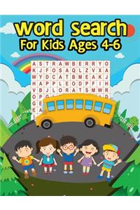 Word Search For Kids Ages 4-6
