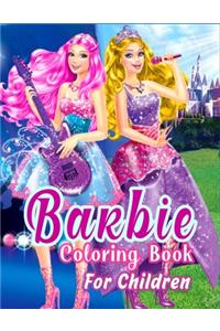 Barbie Coloring Book for Children