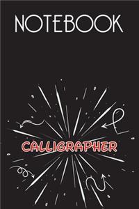 CALLIGRAPHER Notebook, Simple Design