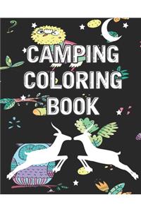 Camping Coloring Book