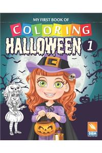 My first book of coloring - Halloween 1