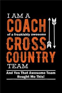 I am a coach of a freakishly awesome cross country team and yes that awesome team bought me this!