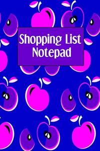 Shopping List Notepad