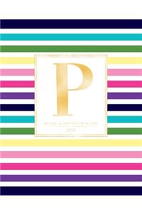 Weekly & Monthly Planner 2020 P