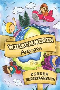 Willkommen in Andorra Kinder Reisetagebuch