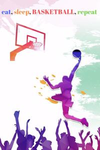 Eat Sleep Basketball Repeat