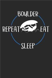 Boulder Eat Sleep Repeat