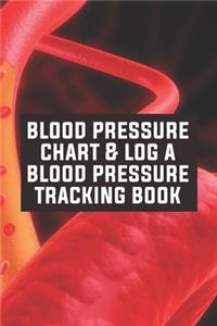 Blood Pressure Chart & Log A Blood Pressure Tracking Book: Blood Pressure Chart & Log A Blood Pressure Tracking Book, Blood Pressure Daily Log Book. 120 Story Paper Pages. 6 in x 9 in Cover.