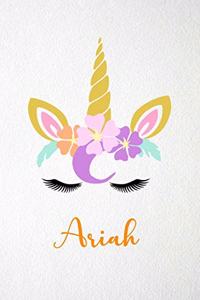 Ariah A5 Lined Notebook 110 Pages