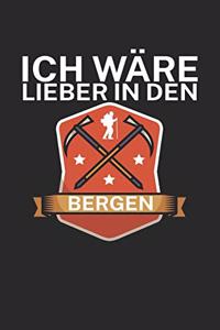 Ich wäre lieber in den Bergen