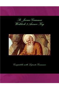 St. Jerome Grammar Workbook 3 Answer Key