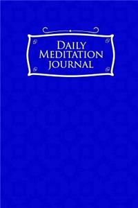 Daily Meditation Journal