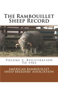 The Rambouillet Sheep Record