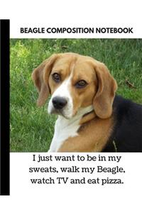 Beagle Composition Book