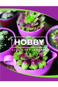 Hobby Succulent Journal