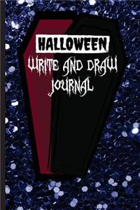 Halloween Write and Draw Journal
