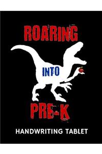 Roaring Into Pre-K Handwriting Tablet