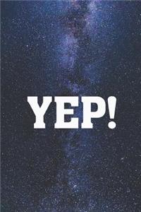 Yep! Funny Humor Journal