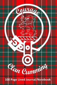 Clan Cumming 100 Page Lined Journal/Notebook